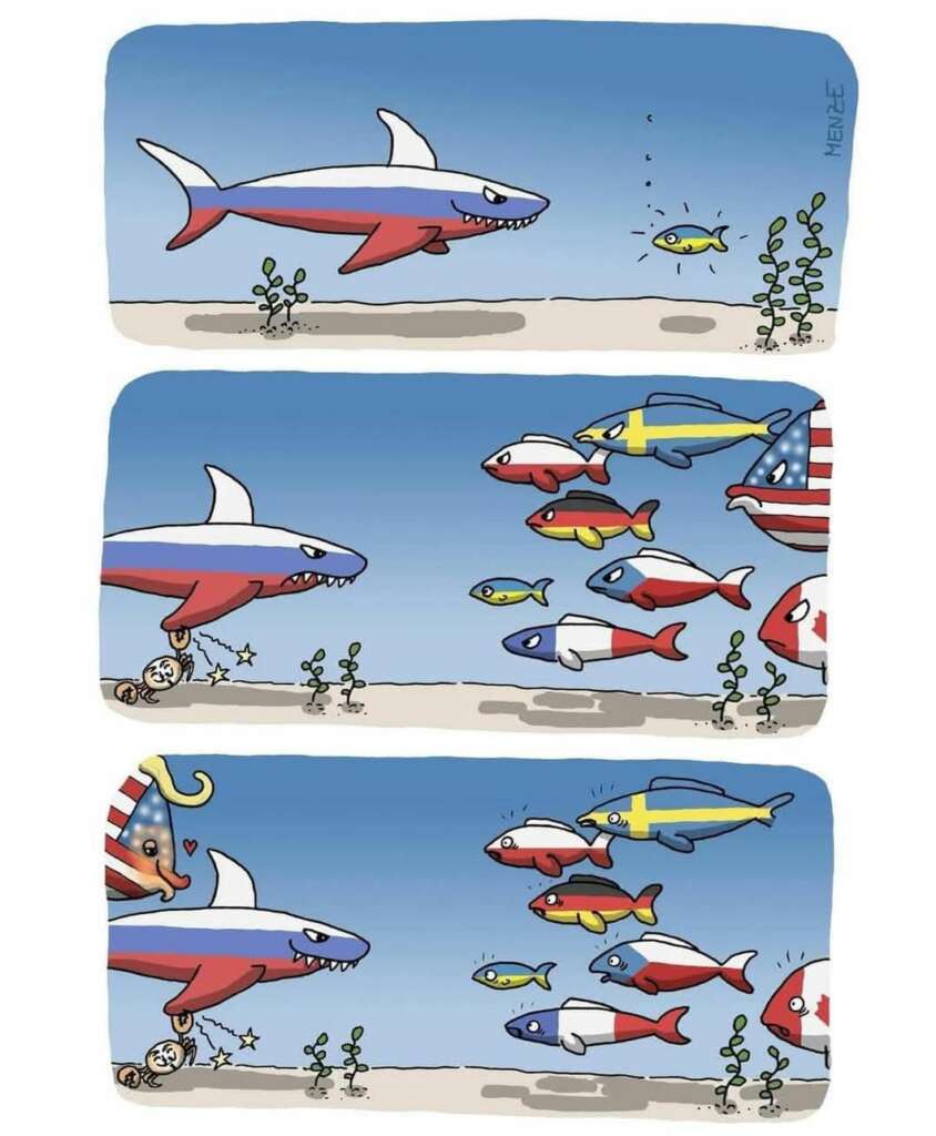 Putin’s useful idiot is unwittingly trying to turn the tide.