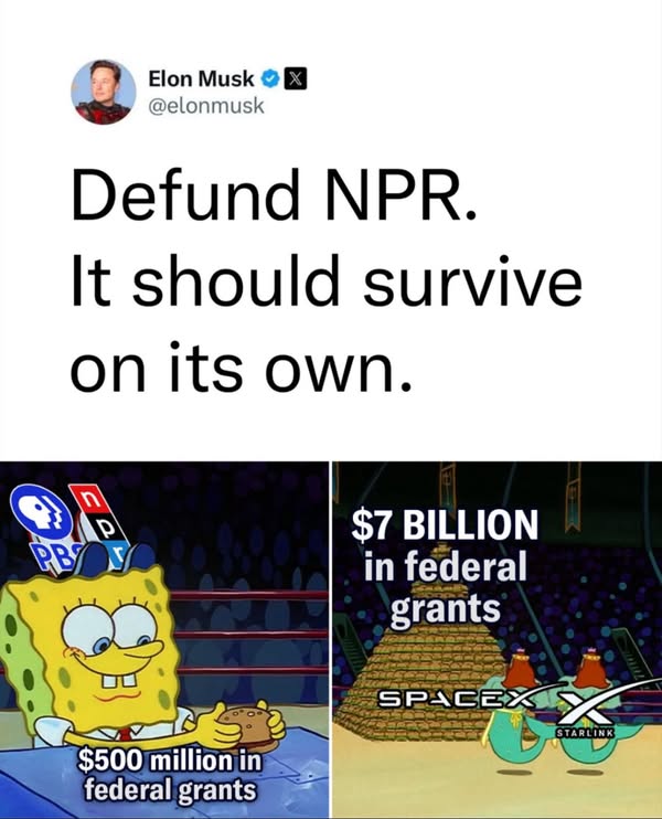 #DefundSpaceX