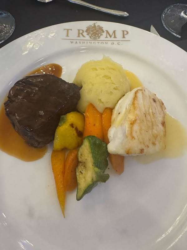 This is the meal given to people who spent millions on Trump’s meme coin.