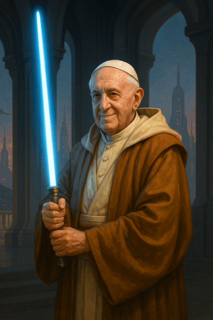 Trump posted a picture of himself holding a red lightsaber. #maythe4th