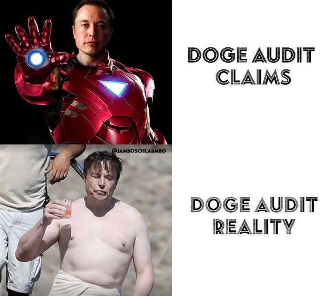 Expectation vs. reality of #DOGE